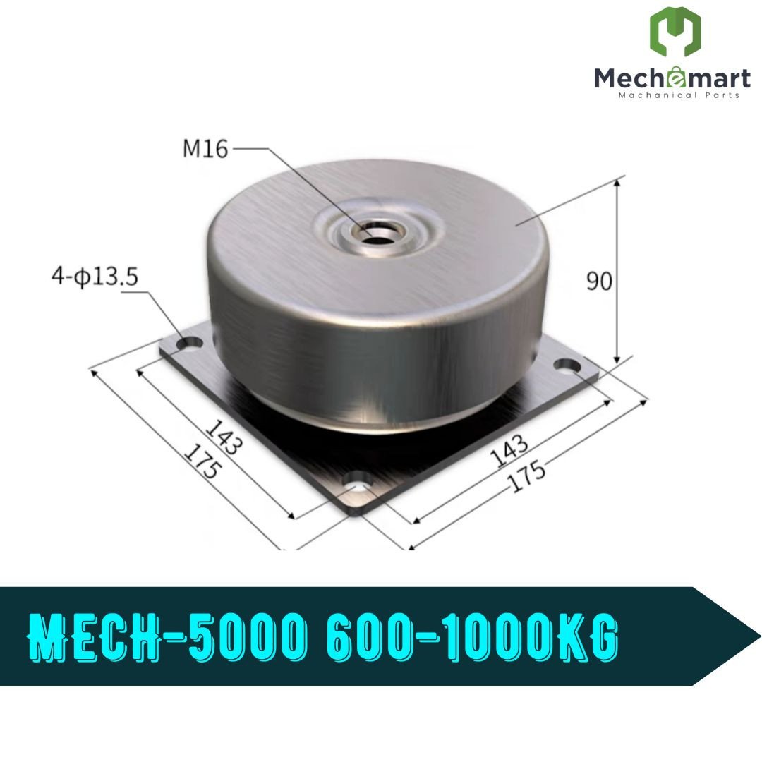 MECH-5000 ANTI VIBRATION RUBBER-METAL ISOLATOR MOUNT 600-1000KG