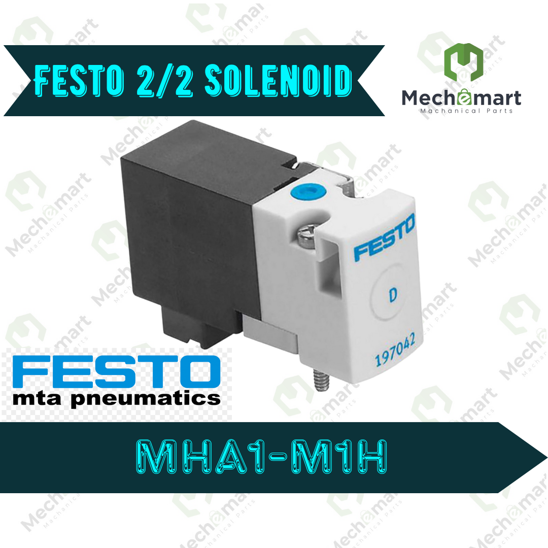 Festo 2/2 Solenoid Valve - Electrical MHA1 Series
