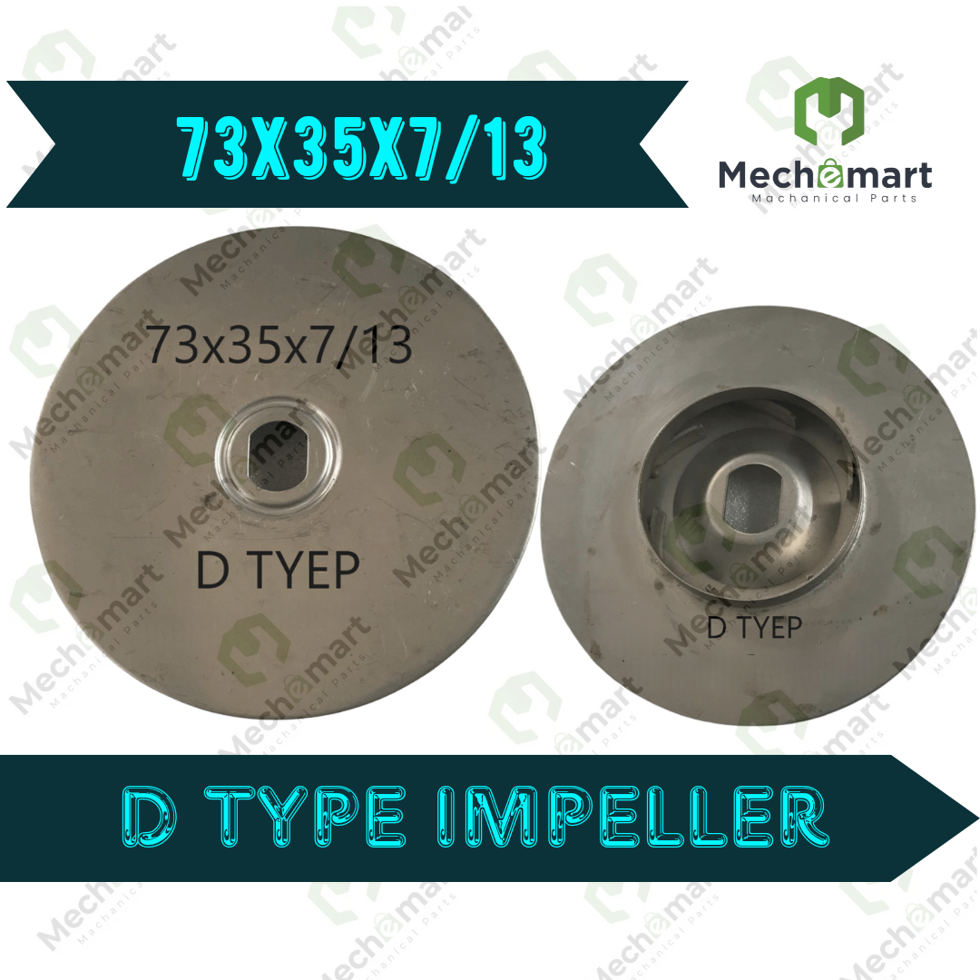 73x35x7/13 D type SS Impeller 5 Series