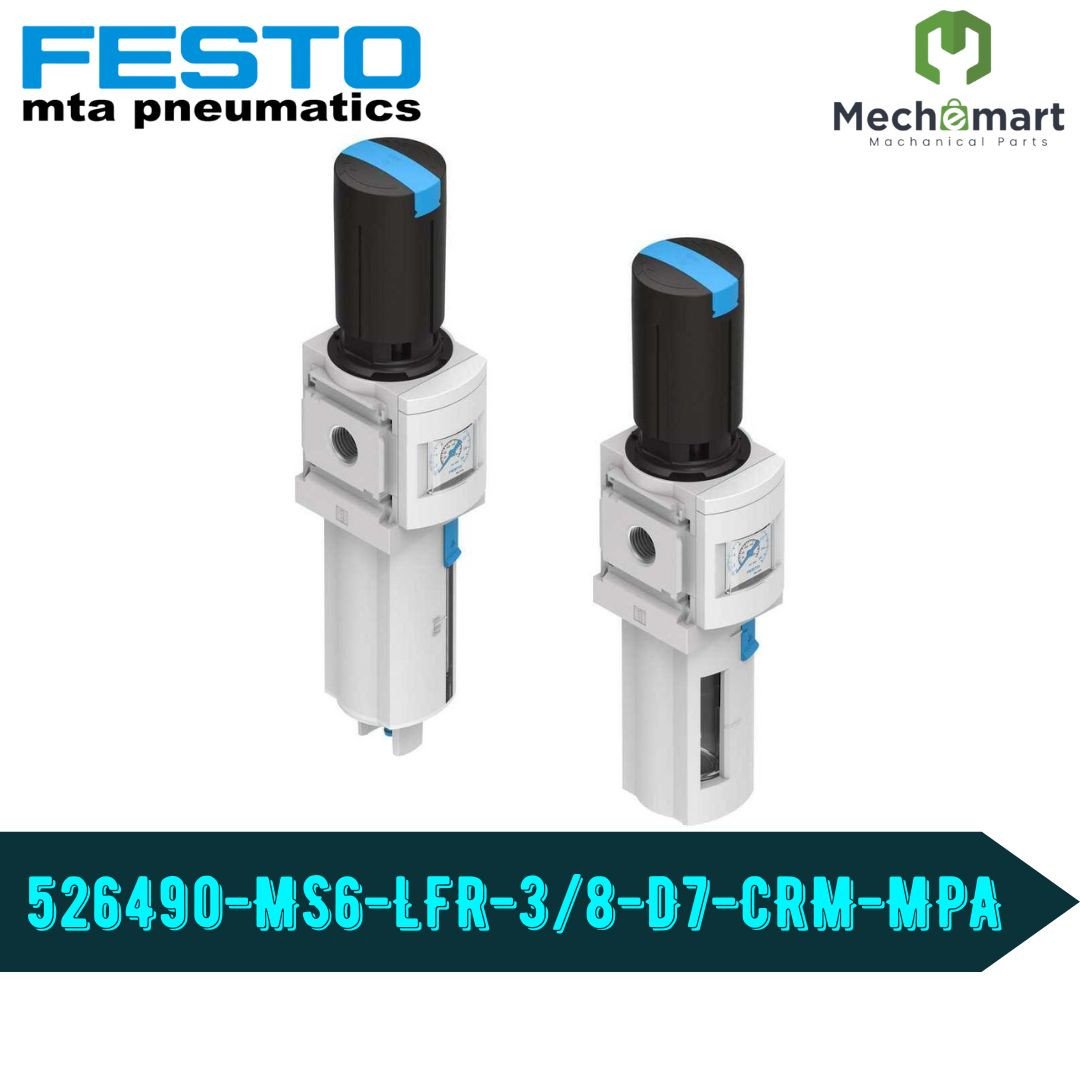 526490 - MS6-LFR-3/8-D7-C-R-M-MPA 5 FESTO FILTER REGULATOR