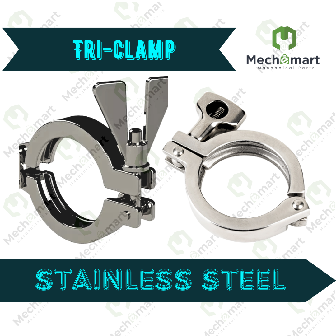 25.4mm to 608mm  Stainless Steel Tri Clamp/Tri Clover Clamp polish finish