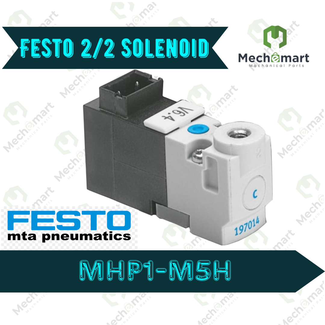 Festo 2/2 Solenoid Valve - Electrical MHP1 Series