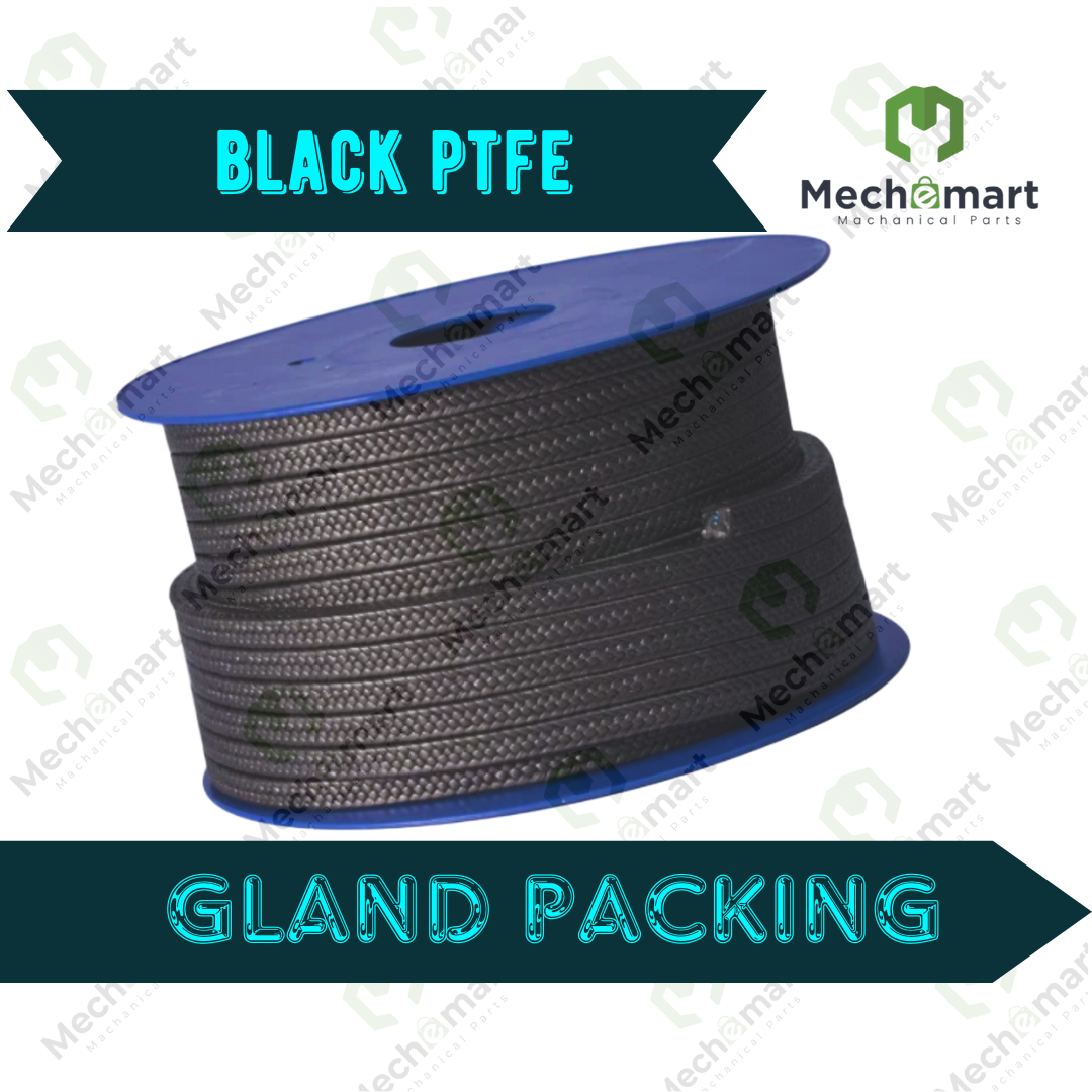 Black PTFE Gland Packing