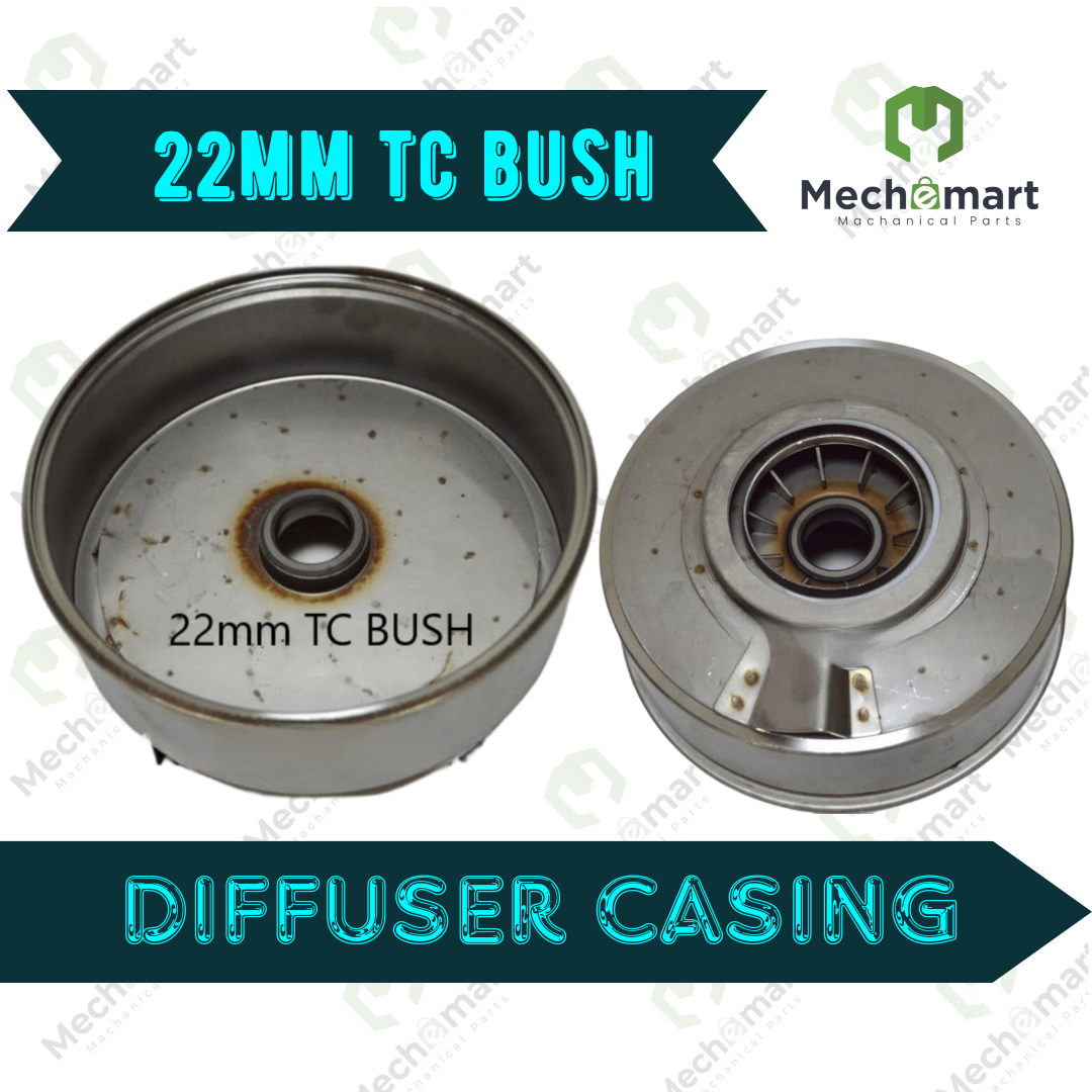 22mm TC Diffuser casing 16 Series, CRI/GROUNDFOSS/LUBI/LEO/SHAKTI/KIRLOSKAR/CNP