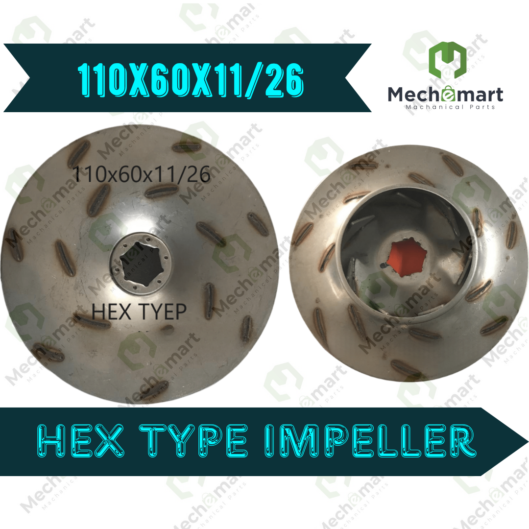 110x60x11/26 CRI Impeller 16 Series Hex Type