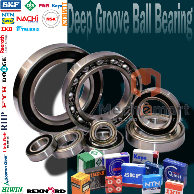 6207-2Z/2RS C3 Deep Groove Ball Bearing 35x72x17mm
