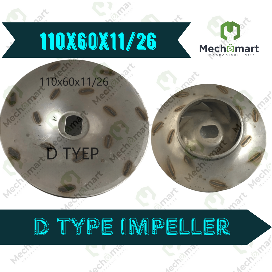 110x60x11/26 SS Impeller D Type
