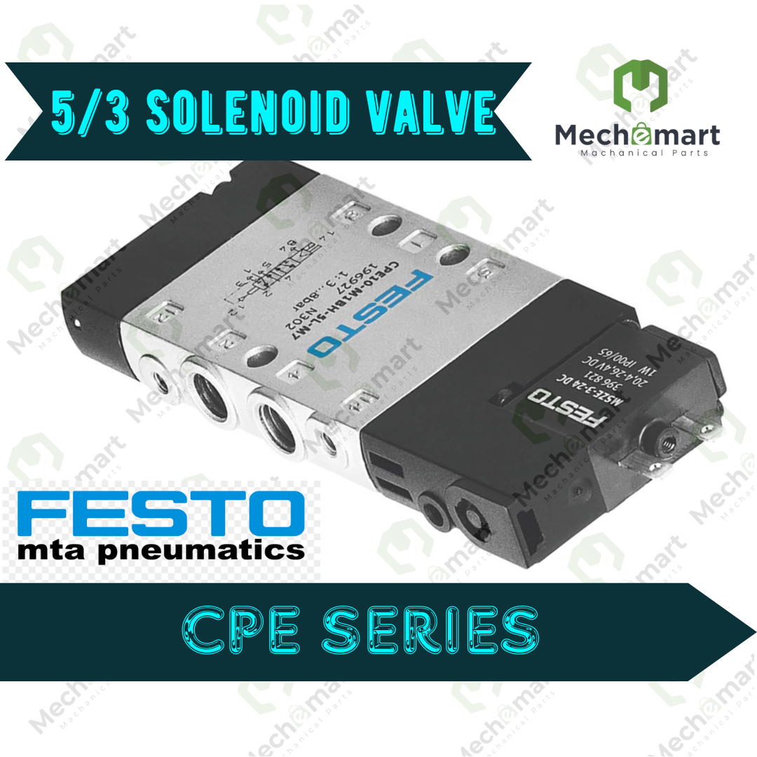 Festo 5/3  Solenoid Valve - Electrical CPE Series