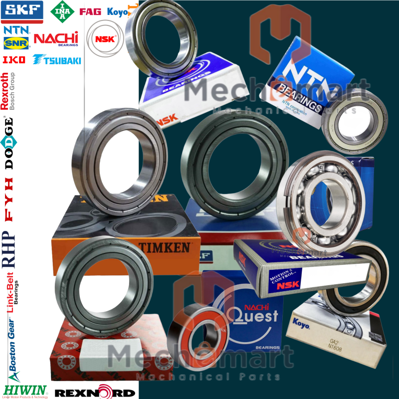 6208-2Z/2RS C3 Deep Groove Ball Bearing 40x80x18mm