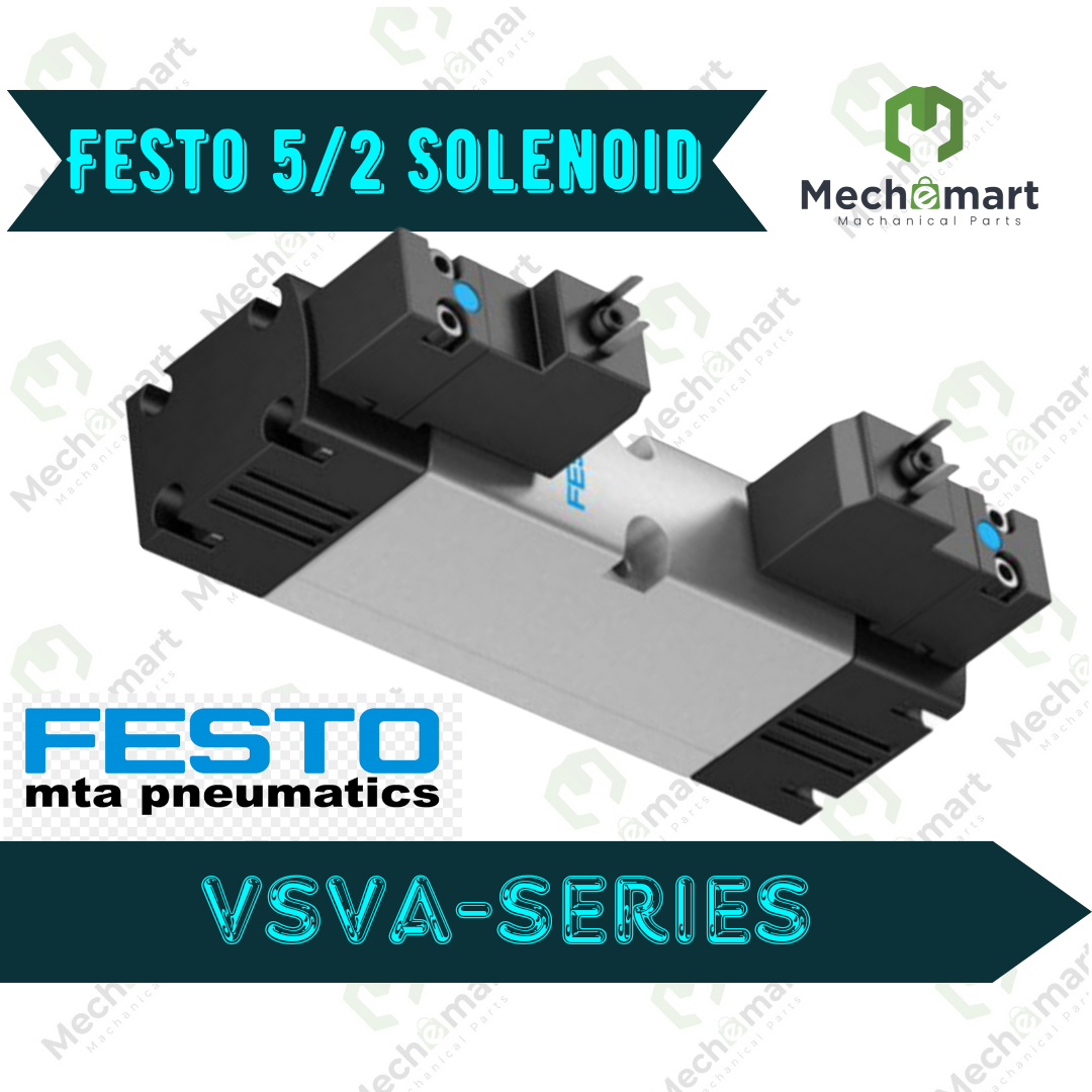 Festo 5/2 Solenoid Valve - Electrical VSVA Series