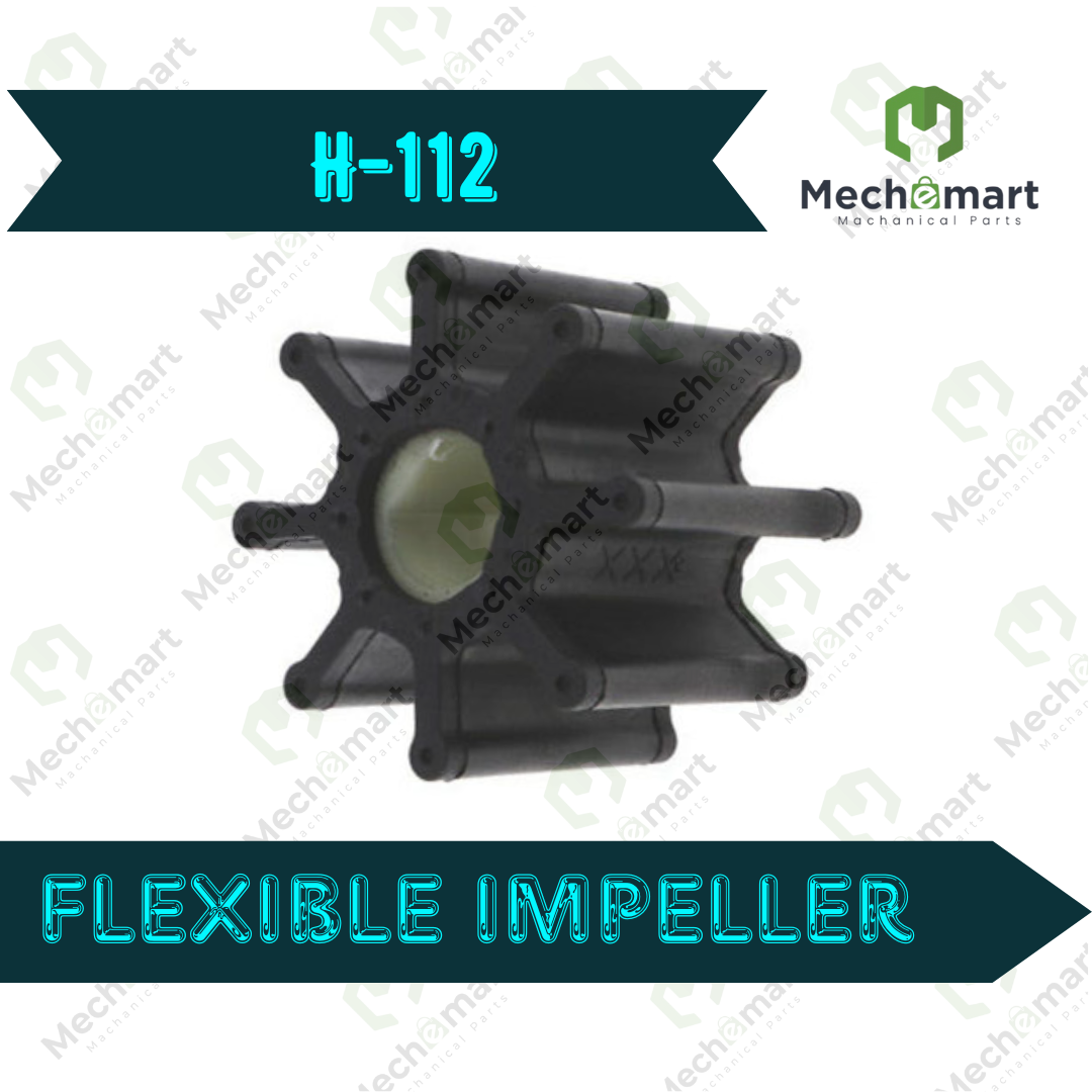 H-112 Marine Flexible Impellers, Dia	65 mm Width	50 mm Shaft Dia	16 mm No. Of Blades	8