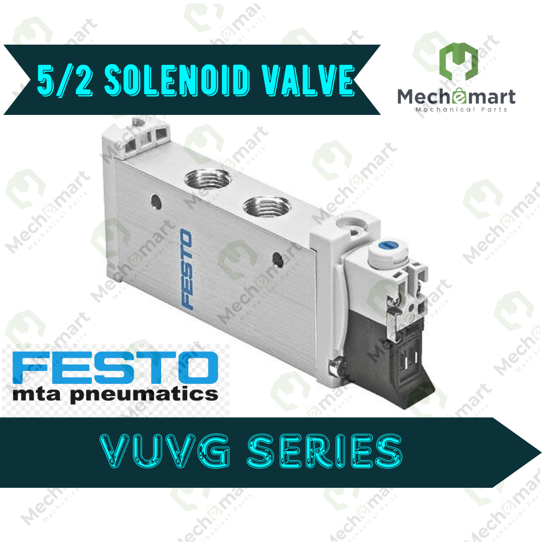 Festo 5/2 Solenoid Pilot Valve VUVG Series