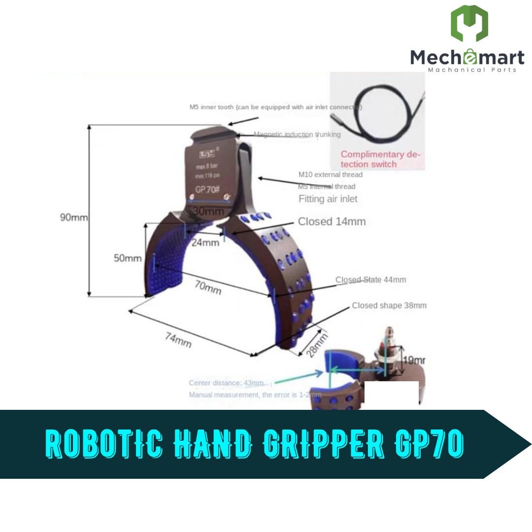 ROBOTIC MINI HAND GRIPPER GP70