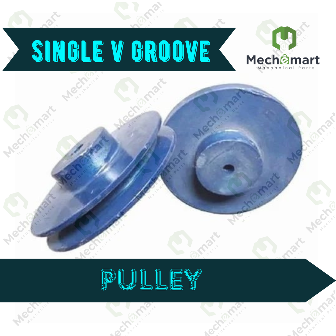 Single V Groove Cast Iron Pulley